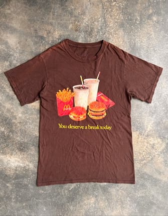 Cactus jack by Travis scott x McDonald's Tee