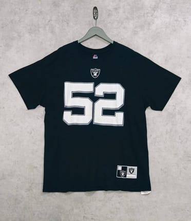 Kaos NFL Oakland Raiders #52 Khalil Mack x Majestic