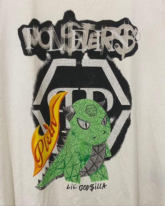 Philipp Plein Round Neck T-Shirt, foto 2