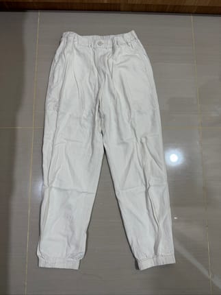 Uniqlo Linen Blend Wide Easy Pants
