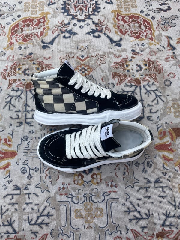 MMY Maison Mihara Yasuhiro OG Gingham Hi Top, foto 2