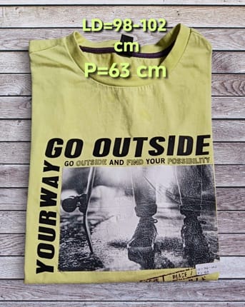 Airwalk Casual T-shirt Pria yellow