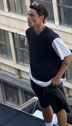 Knit Vest Uniqlo