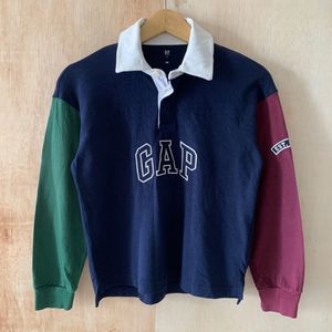 GAP Streetwear Y2K Polo shirt Pria multicolor