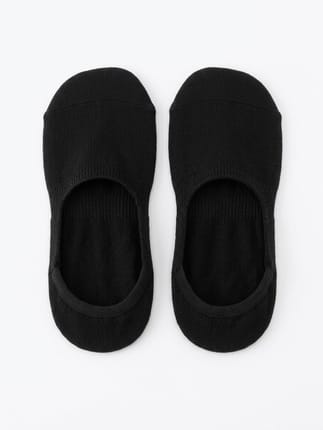 Kaos Kaki Invisible Socks No Show Black Plain