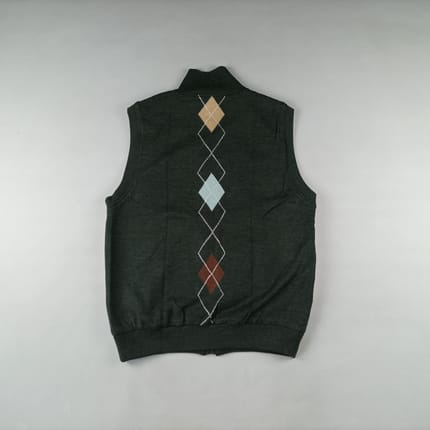 Munsingwear knit reversible vest size M A167