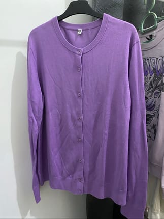 preloved cardigan uniqlo