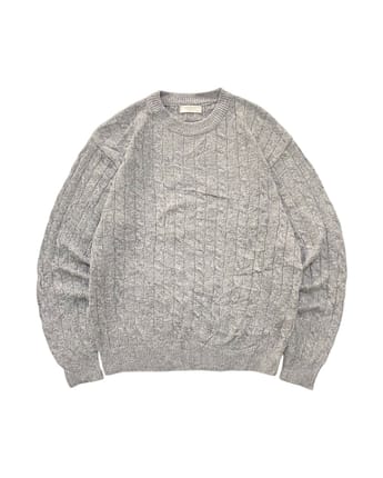 Sweater kepang / Rajut kepang / Knitwear kepang