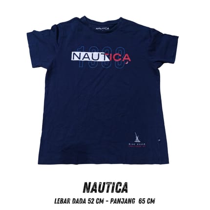 Kaos Lengan Pendek Nautica Tee