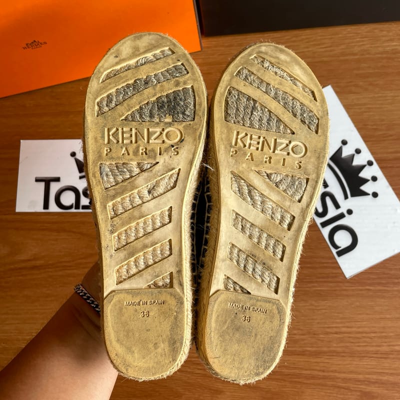(Retail 5jt+) Kenzo Espadrilles size 36, foto 5