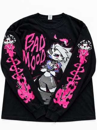 Longsleeve Anime Y2K art BADMOOD