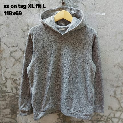 Hoodie GU fleece hangat