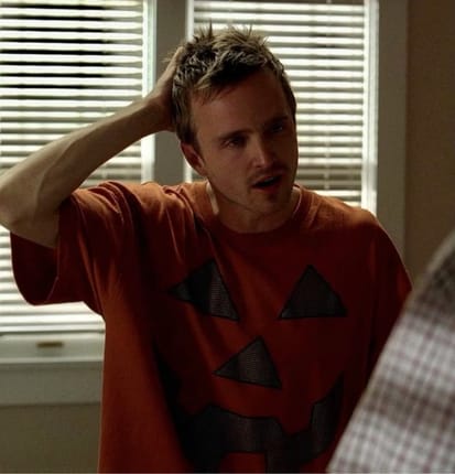 JACK O LANTERN JESSE PINKMAN VINTAGE TAG