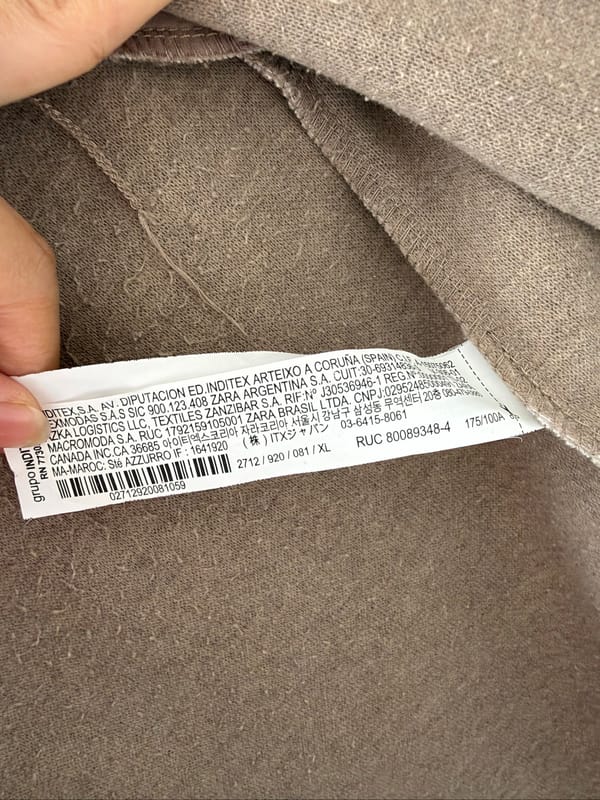 Zara woman coat beige, foto 5