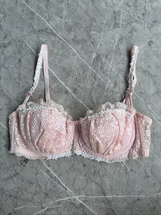 Baby Pink Lace Bra 🩷