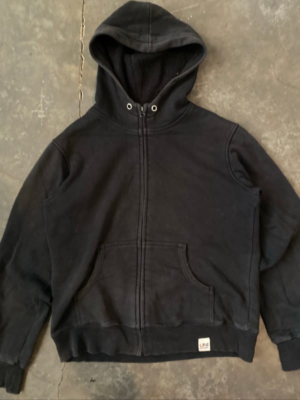 vintage hoodie y2k tech mirip nike tech, foto 5