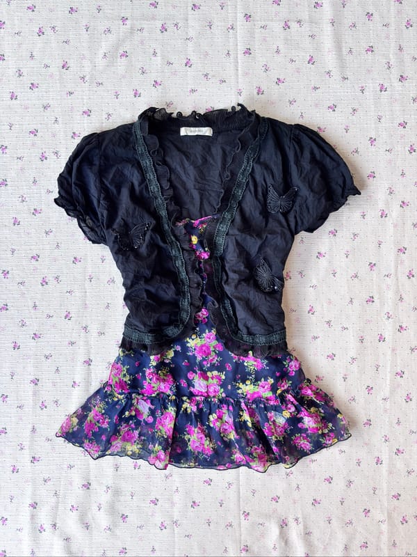 Cecil McBee Floral Set Top & Bolero, foto 2