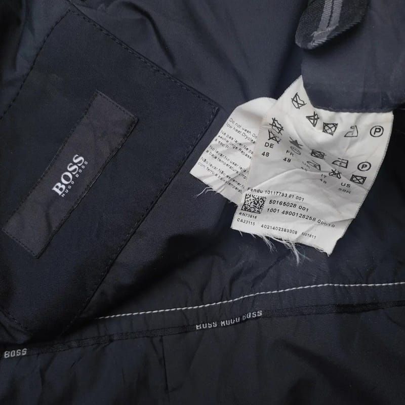Hugo Boss Single Breasted Trench Coat Jacket, foto 10