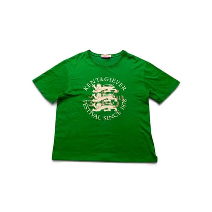 Vintage Kent & Giever Graphic Green 
T-Shirt