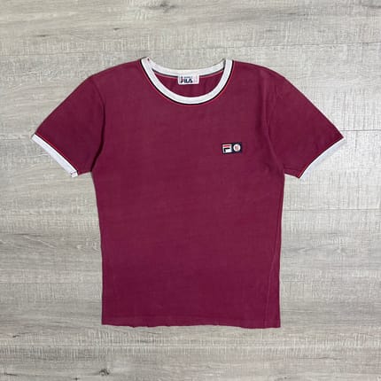 Vintage fila bj bjorn borg ringer tshirt