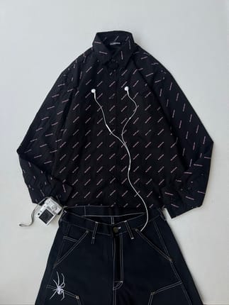 Kemeja Boxy Balenciaga