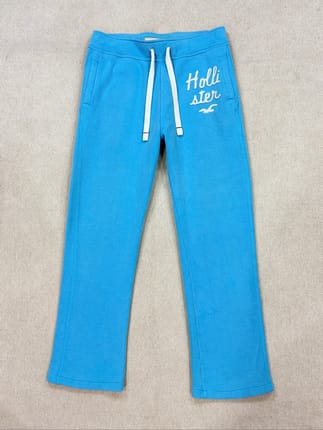 2000s Hollister Blue Sweat Pants