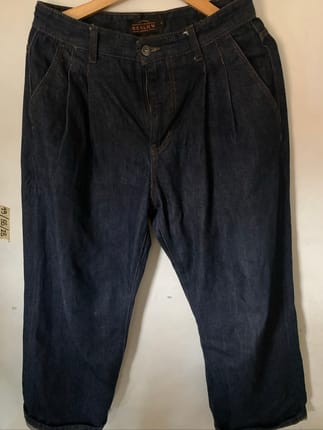 baggy denim selvedge beslow