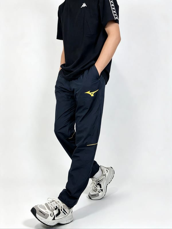 Mizunoo black n yellow trackpants, foto 2