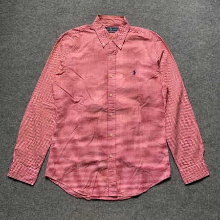 Polo Ralph Lauren gingham check button down shirt