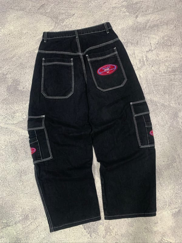 WAKE BAGGY CARGO JEANS, foto 2