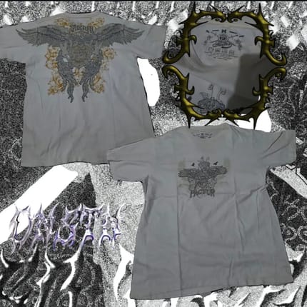 affliction y2k tshirt