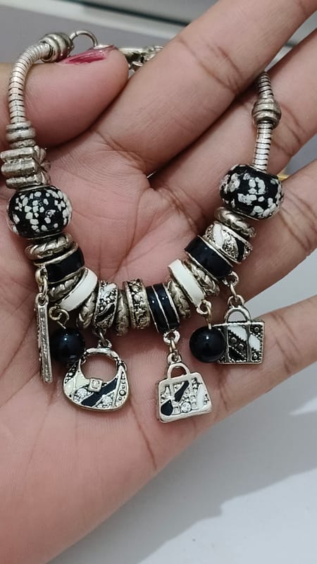 gelang Cham warna perak, foto 9