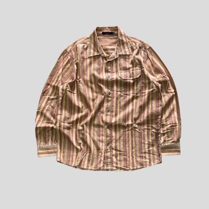 Intercrew soft corduroy stripe shirt