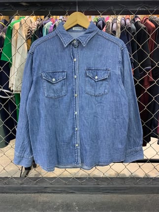 KEMEJA  JINSIM DOUBLE POCKET