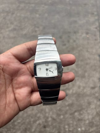 JAM TANGAN PUMA WHITE DIAL VINTAGE Y2K STYLE