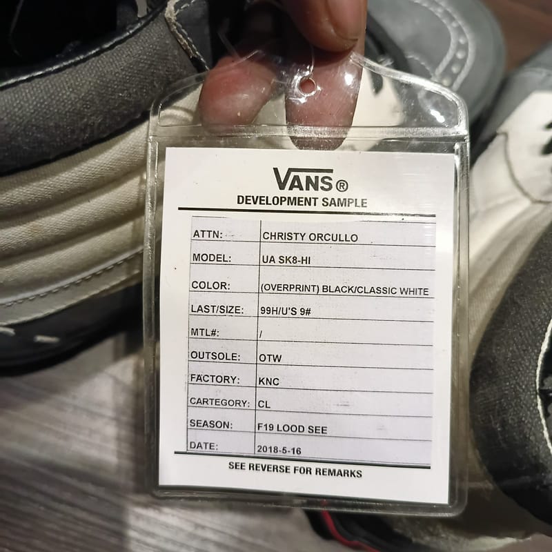 Vans Sk8 Hi Overprint ( Sample Edition ), foto 4
