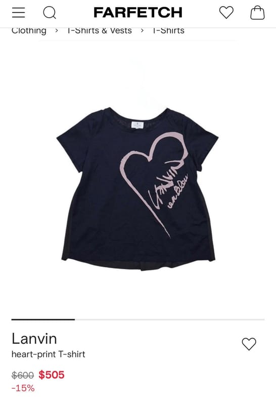Lanvin Heart Print Shirt, foto 6