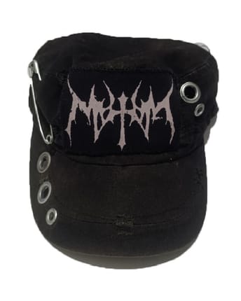 Black rework metal cap punk rework