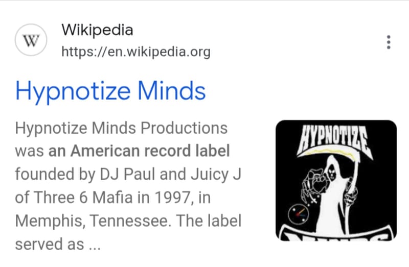 Hypnotized Minds Record Label Hip-hop real tree snapback, foto 5