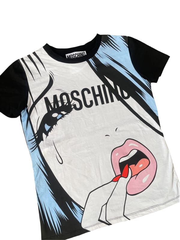 Moschino Couture Graphic T Shirt, foto 3