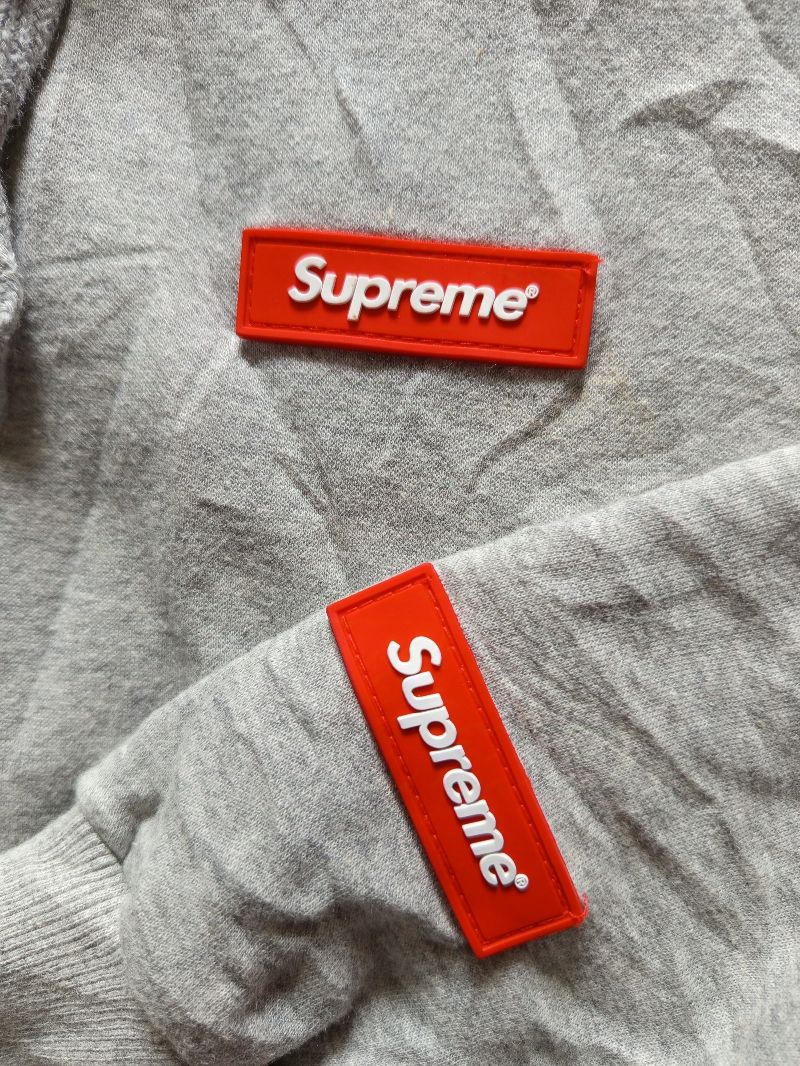 Supreme Vintage Harrington jacket Pria red gray, foto 3