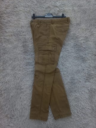 SPAO CARGO DENIM PANTS SLIM FIT
