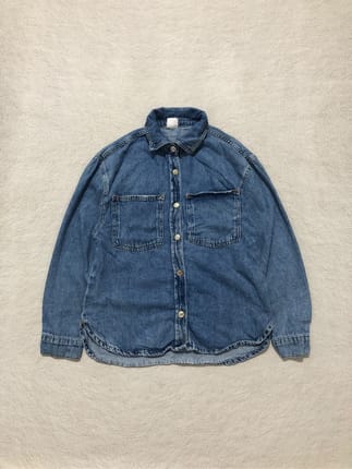 Zara Snap Button Type II Denim Jacket