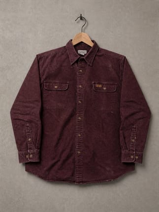 Vtg Carhartt Oakman Work Shirt
