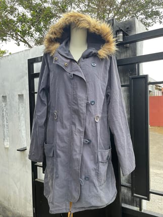 y2k fur jacket