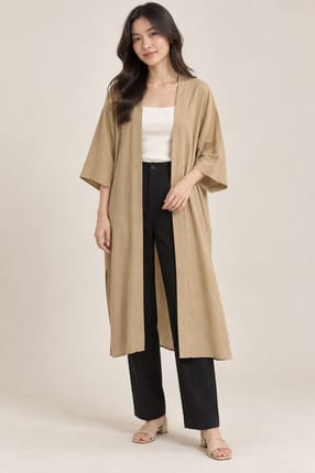 Cream Long Outer