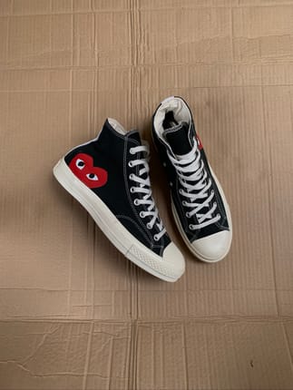 Converse x Comme Des Garcons PLAY Chuck Taylor 70s High Top