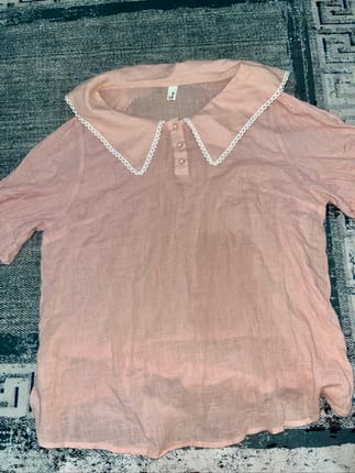 blouse lengan pendek