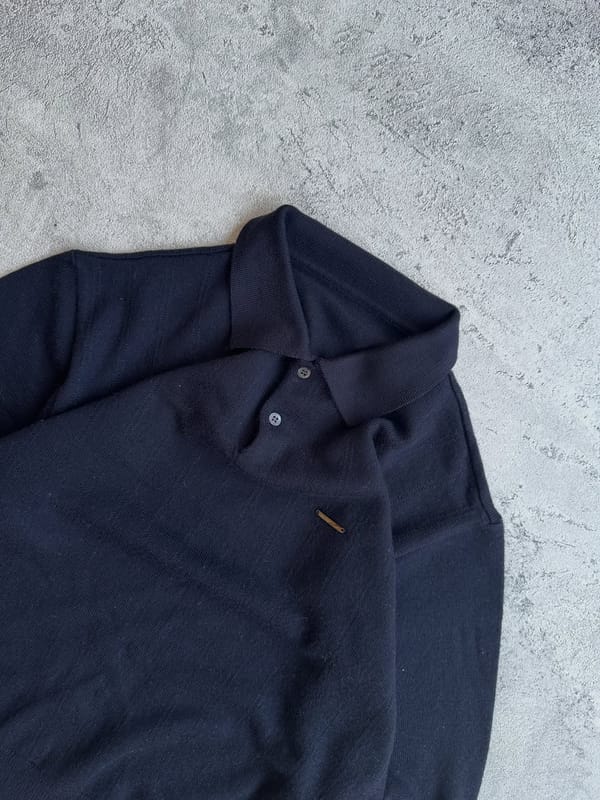 Pro World Club knitwear basic half button sweater, foto 4