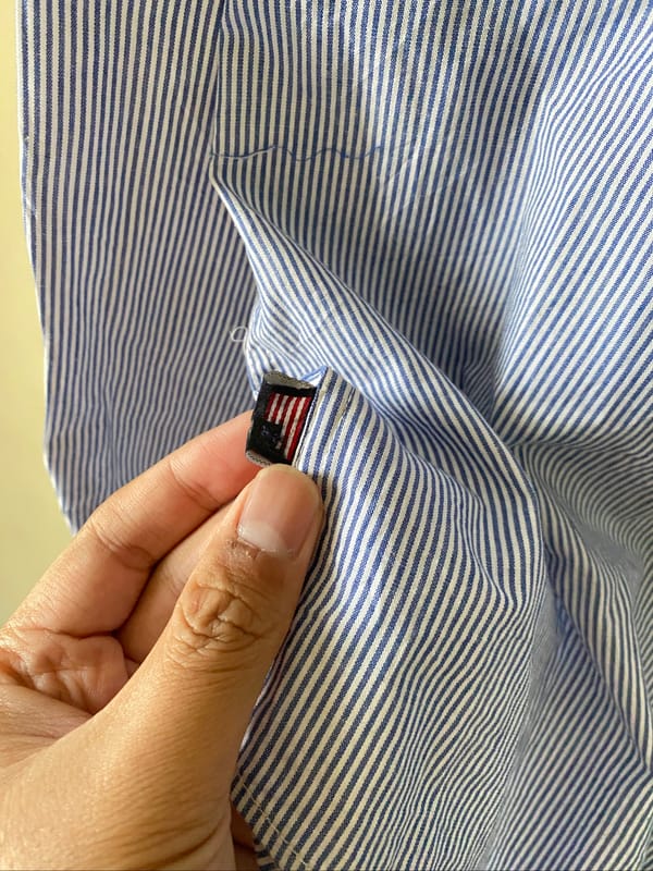 Yale Blue Stripe Shirt, foto 5